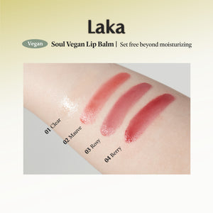 LAKA Soul Vegan Lip Balm (4 Colors)