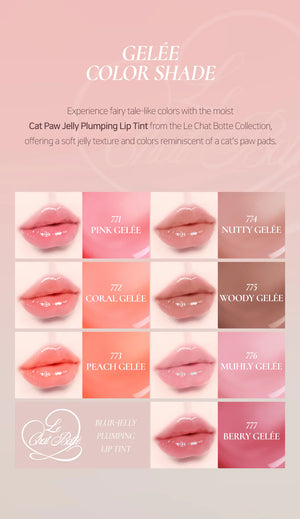 DINTO (Le Chat Botte Collection) Blur-Jelly Plumping Lip Tint (7 Colors)